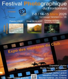 Affiche festival photo Fronton 2026
