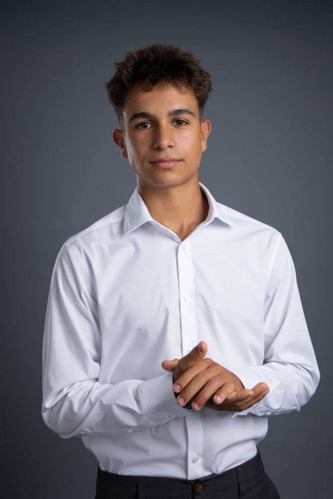 Portrait corporate studio homme - alicegeorgina photographie